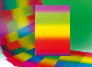 Regenbogen-Transparentpapier