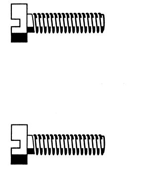 Gewindeschrauben mit Zylinderkopf, M3 x 6 mm