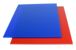 Sondermaß Acrylglasplatten blau Zuschnitt